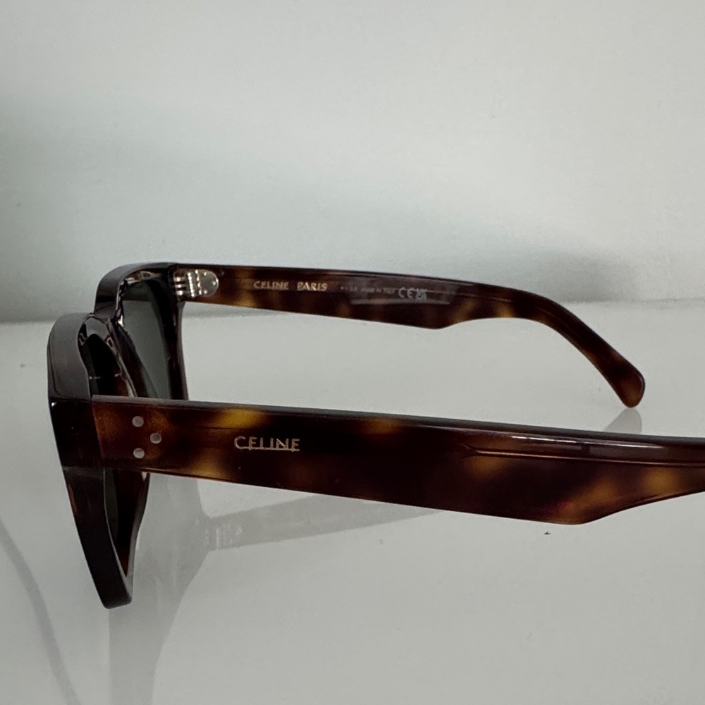 Celine Brown Tortoise Sunglasses - Picture 8 of 11